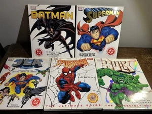 Batman, Superman, Jla, Hulk Spider man Ultimate Guide HC by Scott Beatty Lot 5 - Picture 1 of 8
