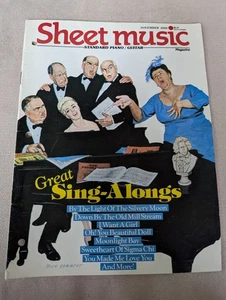 Sheet Music Magazine November 1988 - Picture 1 of 2