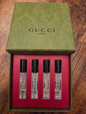 GUCCI BLOOM + HERMOSA GARDENIA + CULPABLE + MAGNÍFICO JAZMÍN - 0,5 oz EDP 4 piezas NUEVO Foto 1 de 4