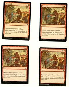 Set Of 4 Demolish Ixalan 139/279 Common Magic the Gathering MTG Card - Picture 1 of 4