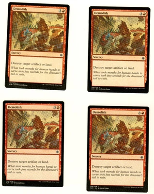 Set Of 4 Demolish Ixalan 139/279 Common Magic the Gathering MTG Card - Image 1 of 4