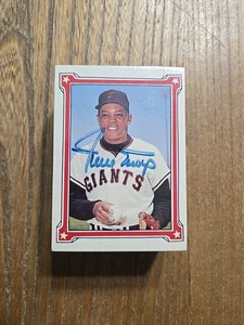 SIGNED 1984 WILLIE MAYS Story Renata Galasso Baseball Complete 90-Card Set M.1.2 - Picture 1 of 6