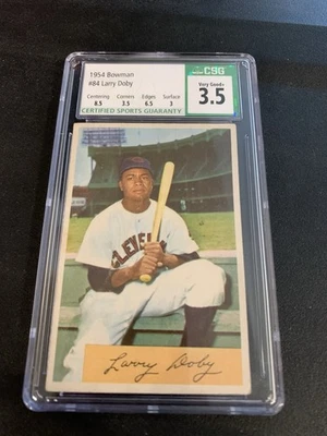Bowman 84 Larry Doby CSG 1954 3,5 centrado Foto 1 de 4
