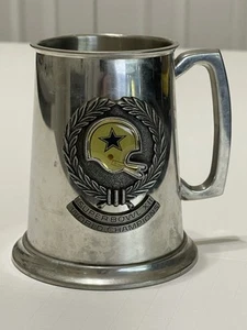 RARE Vintage Leonard Eales Dallas Cowboys Superbowl XII Champions Pewter Mug - Picture 1 of 13