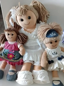 Lotto "MY DOLL" 3 BAMBOLE ORIGINALI AUTENTICHE h. 42 e 15 cm. OCCASIONE !!!!! - Foto 1 di 2