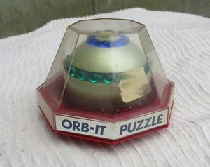 Vintage 1980's Waddingtons Orb-it Orbit Sphere Ball Puzzle Boxed - Picture 1 of 10