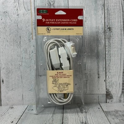 LEMAX 9 OUTLET EXTENSION CORD 12 FOOT - Image 1 of 4