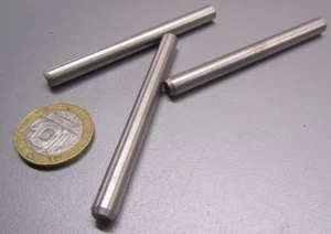 416 Stainless Steel Dowel Pins 1/4" Dia x 2 3/4" Length, 3 Pieces - Picture 1 of 12