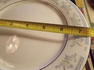 2 NORITAKE china BLUE HILL 2482 pattern Plates - 7-1/2" - Picture 1 of 3