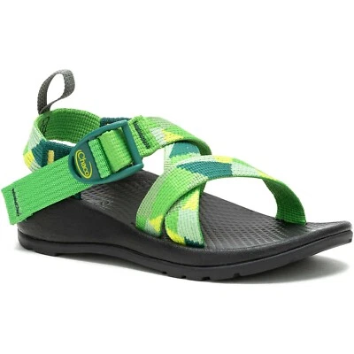 Sandalia Chaco Z/1 EcoTread Talla 10 M (Y) EU 28 Niño Pequeño Retazos Verde JCH180394 Foto 1 de 4
