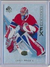 2017-18 SP Authentic Spectrum FX S-10 Carey Price Montreal Canadiens Unscratched