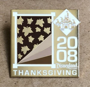 NEW Disneyland Resort Thanksgiving 2008 Cast Exclusive Enameled Cloisonné Pin - Picture 1 of 4