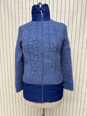 Chaqueta Kim Young Joo Mujer Azul Mixto Media Golf Rendimiento Manga Larga Cremallera Foto 1 de 4