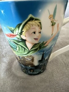 Paul Cardew Peter Pan Hook Tinker Bell Ceramic Coffee Mug Cup 15oz. - Picture 1 of 8