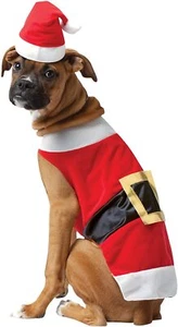 Rasta Imposta Santa Dog Costume - Picture 1 of 1