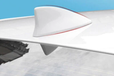 For Toyota Corolla 2021-2024 WHITE Exterior Shark Fin Antenna Cover Radio Trim - Image 1 of 4