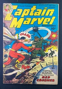 Captain Marvel Adventures (1941) #139 en muy buen estado (4,0) C.C. Publicaciones Beck Fawcett - Imagen 1 de 2