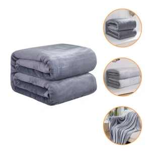Thickened Coral Velvet Blanket Fleece Blankets for Adults Throw Large Office - Picture 1 of 12
