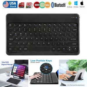 Kabellose Bluetooth Tastatur für iPad 10./9./7./6./5. Gen 2019/2018 Air 5 6 - Bild 1 von 12