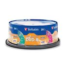 Verbatim 4.7 GB up to 16x Kaleidoscope Recordable Disc DVD-R 20-Disc Spindle