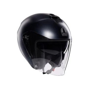 Casco jet AGV Irides Mono, negro mate - Imagen 1 de 5
