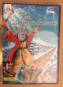 🌟THE TEN COMMANDMENTS🌟ANIMATION🌟DVD FILM🌟BRAND NEW & SEALED🌟UK🇬🇧SELLER🌟 - Picture 1 of 4