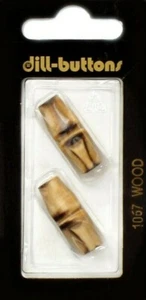 Dill Buttons ~ (1067) - 1" - 2 ct - Picture 1 of 1