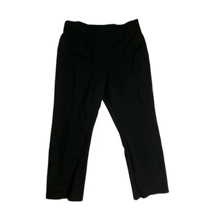 Women 2X Spanx PerfectFit Ponte Slim Straight Pant Classic Black Smoothing - Picture 1 of 5