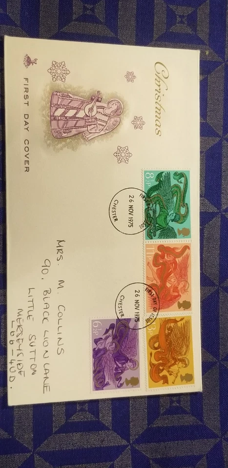 1975 Great Britain Christmas First Day Cover Idbba5. - Image 1 of 1