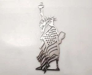 Emblem Lady Liberty Style 1pc [Polished] - Bild 1 von 7