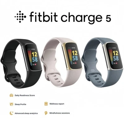 Fitbit Charge 5 Fitness Smartwatch Health Fitness Activity Tracker With GPS - image 1 of 2