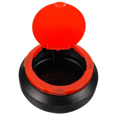  Faltbarer Wassereimer Zusammenklappbarer Mülleimer Mit Deckel Wascheimer Auto - Bild 1 von 4