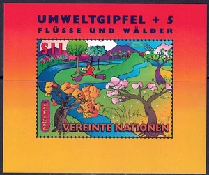 ONU VIENNA 1997 Summit per il pianeta Terra BF MNH** - Foto 1 di 1