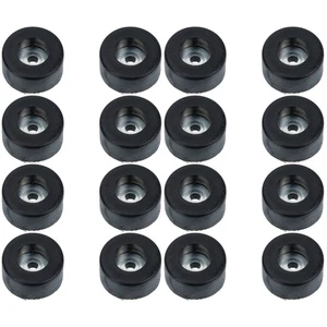 16 Pezzi Amplificatore Piedini Supporto Batteria Kit Cuscini Isolamento Piedini - Foto 1 di 12