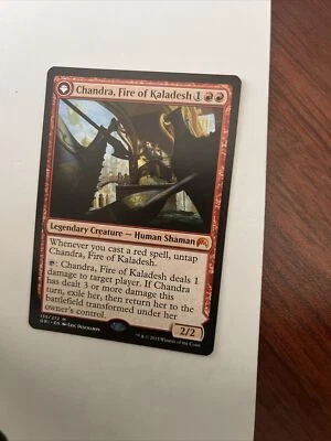 MTG Chandra, Fire of Kaladesh   Chandra, Roaring Flame Origins 135a Regular... - Image 1 of 2