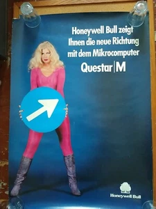 ITHistory (1980s) POSTER:  HONEYWELL BULL QUESTAR M (German) - Picture 1 of 1
