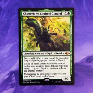 Chatterfang, Squirrel General 151 MH2 Modern Horizons 2 MTG Commander Forestwalk - Bild 1 von 2