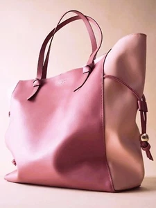 Victoria's Secret Cinch Top Tote Purse Shoulder Bag Handbag Bare Rose $58 NWT
