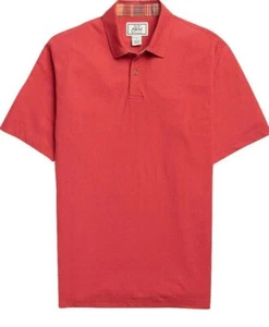 NWT JOS A BANK 1905 Collection XL Red Tailored Fit Golf Polo Shirt MSRP $89 - Picture 1 of 1