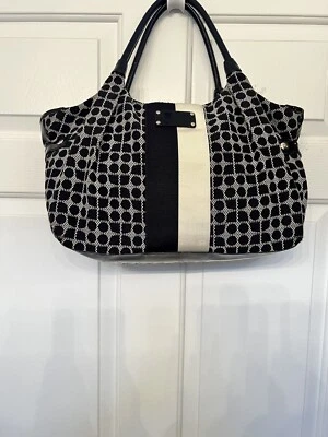 KATE SPADE STEVIE CLASSIC NOEL STEVIE BLACK SHOULDER BAG #WKRU0849 - Image 1 of 4