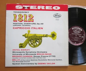AMS 16010 ED1 Tchaikovsky 1812 Capriccio Italien Antal Dorati Mercury Stereo EX - Picture 1 of 5