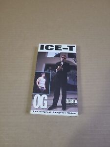 Ice-T - O.G. The Original Gangster VHS 1991 Rare 90s Hiphop 