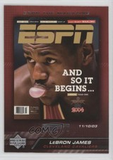 2005-06 Upper Deck ESPN ESPN The Magazine LeBron James #MAG-LJ2