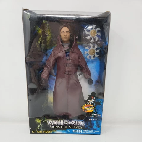 JAKKS PACIFIC VAN HELSING 12"IN MONSTER SLAYER FIGURE 2004 Cover