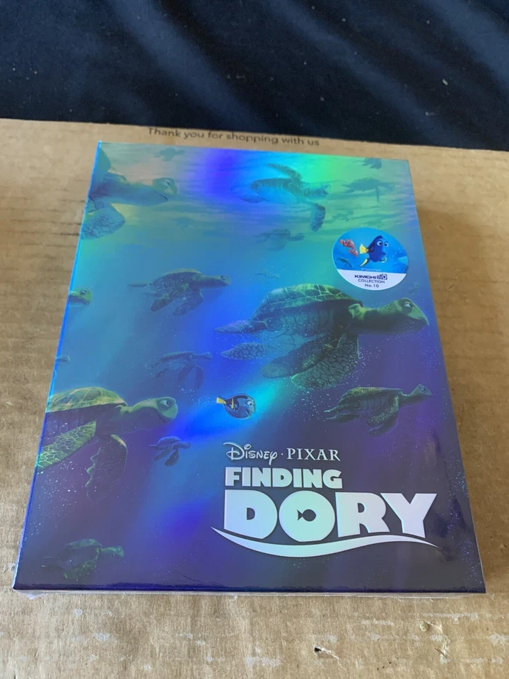 Disney's Finding Dory Fullslip Kimchidvd 3D + 2D Blu-ray Steelbook NEW & SEALED - Image 1 of 4