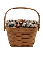 Collectible New Longaberger Basket -1997 with Plastic Liner