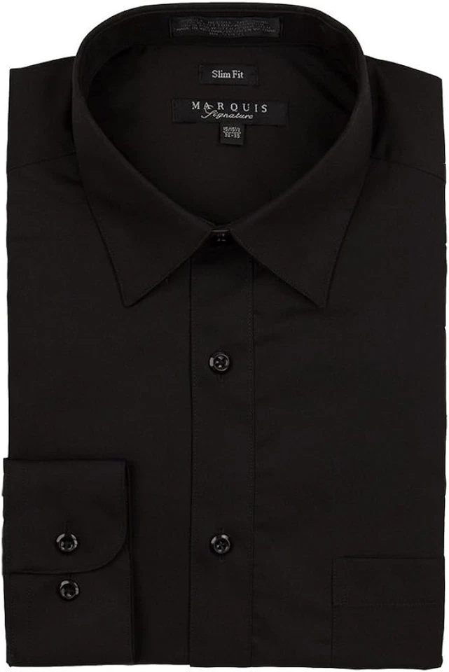 Marquis Men's Basic Slim Fit Dress Shirt - Image 1 of 1