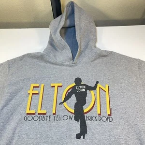 ELTON JOHN Goodbye Yellow Brick Road Konzert Tour HOODIE KAPUZENSWEATSHIRT Gr. L - Bild 1 von 3