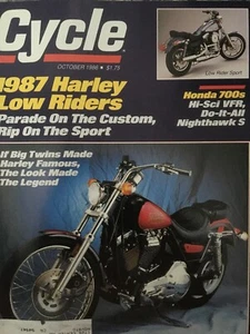 Cycle magazine October 1986 - Picture 1 of 3