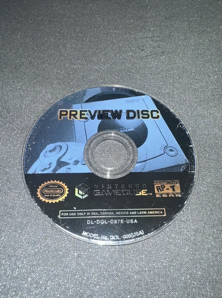 Nintendo GameCube Preview Disc Nintendo GameCube DOESN’T READ G80 - Image 1 of 1